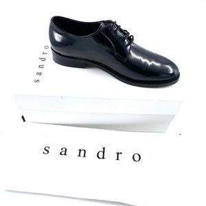 Sandro Paris Women’s Danae Leather Oxfords $475